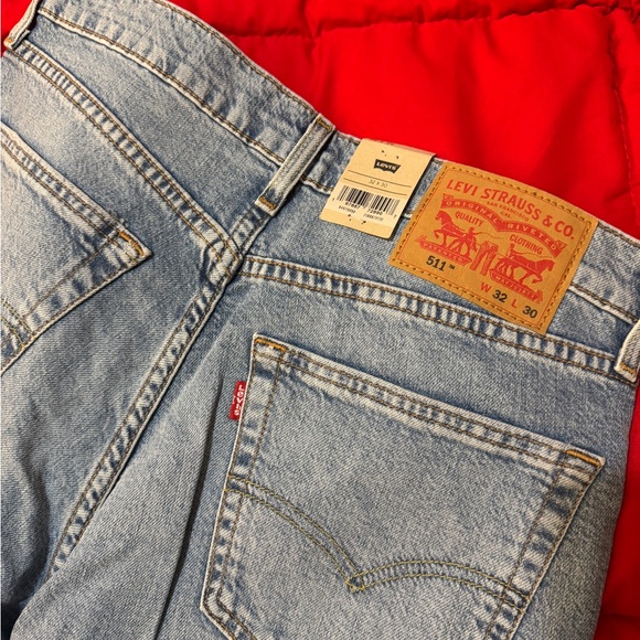 Levi's Men's Denim Blue Slim Jeans